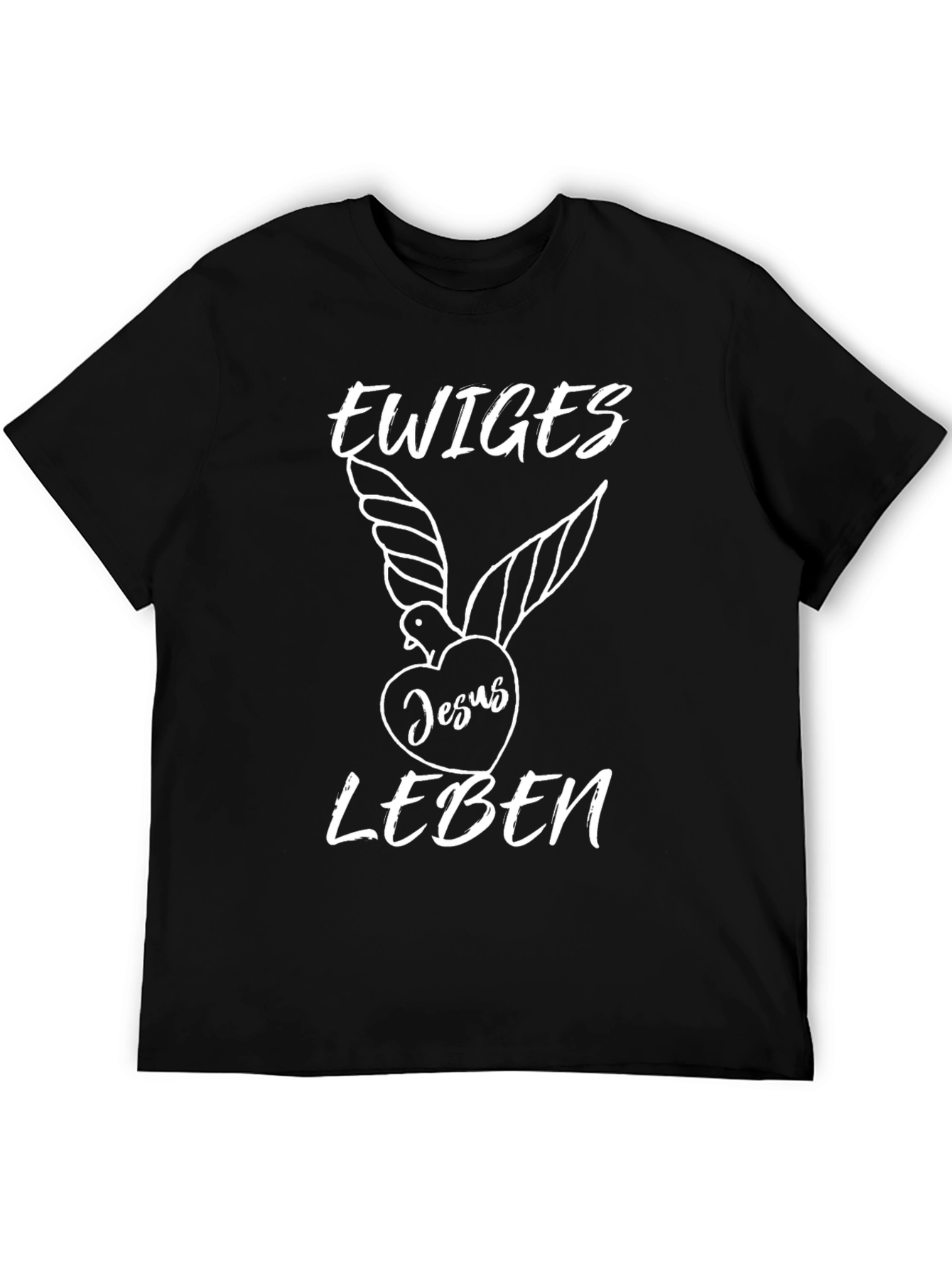 Ewiges Leben T-Shirt - Eternal Life Jesus Dove Shirt