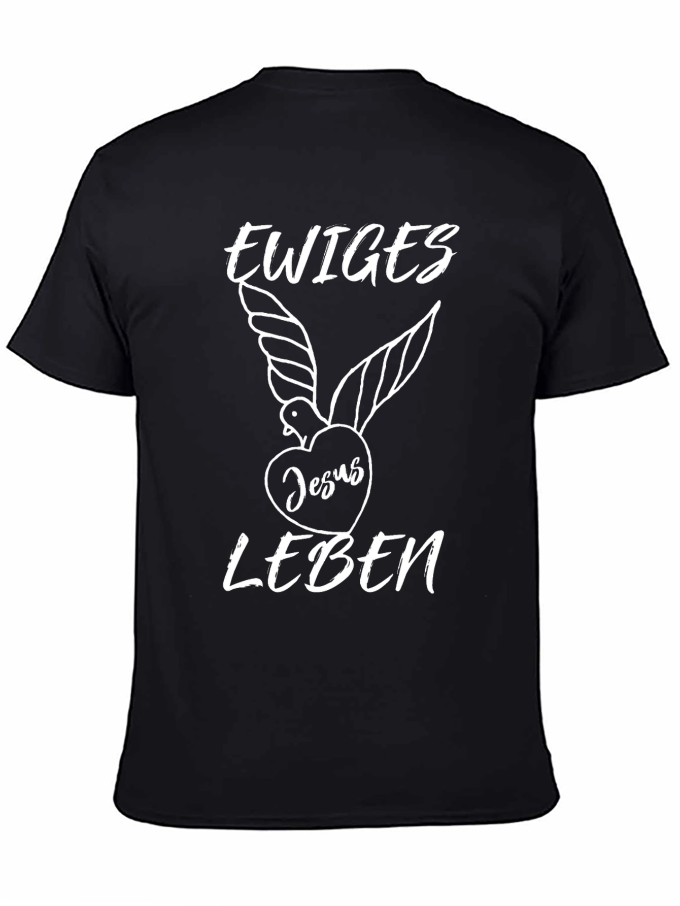 Ewiges Leben T-Shirt - Eternal Life Jesus Dove Shirt