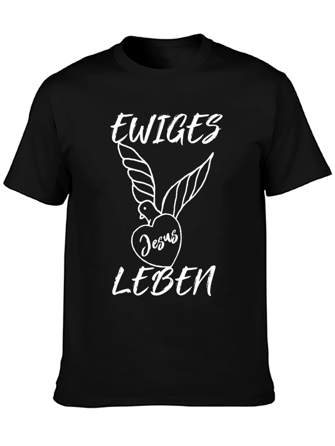 Ewiges Leben T-Shirt - Eternal Life Jesus Dove Shirt