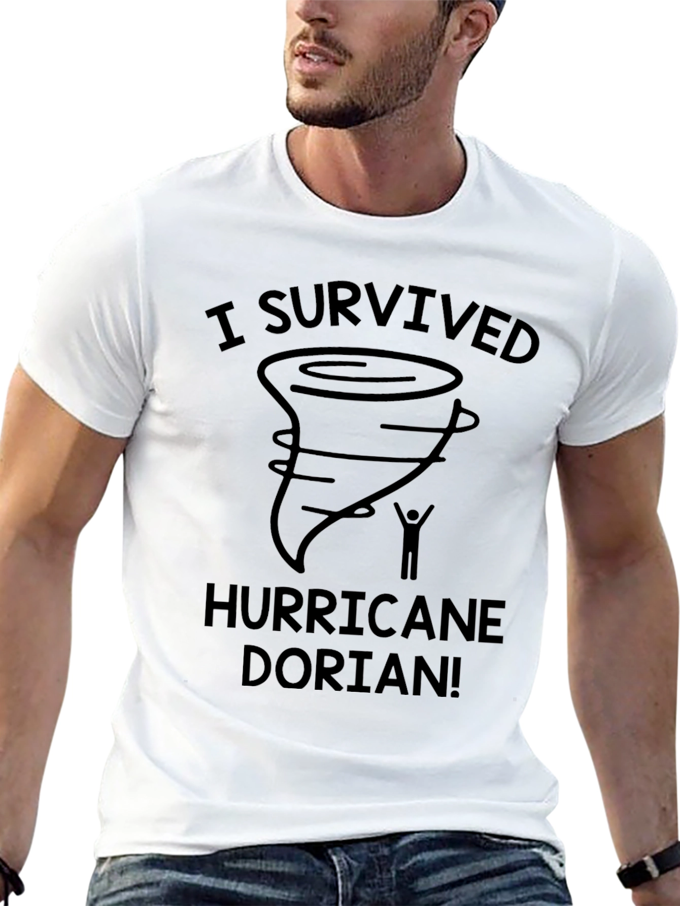 I Survived Hurricane Dorian Graphic Tee