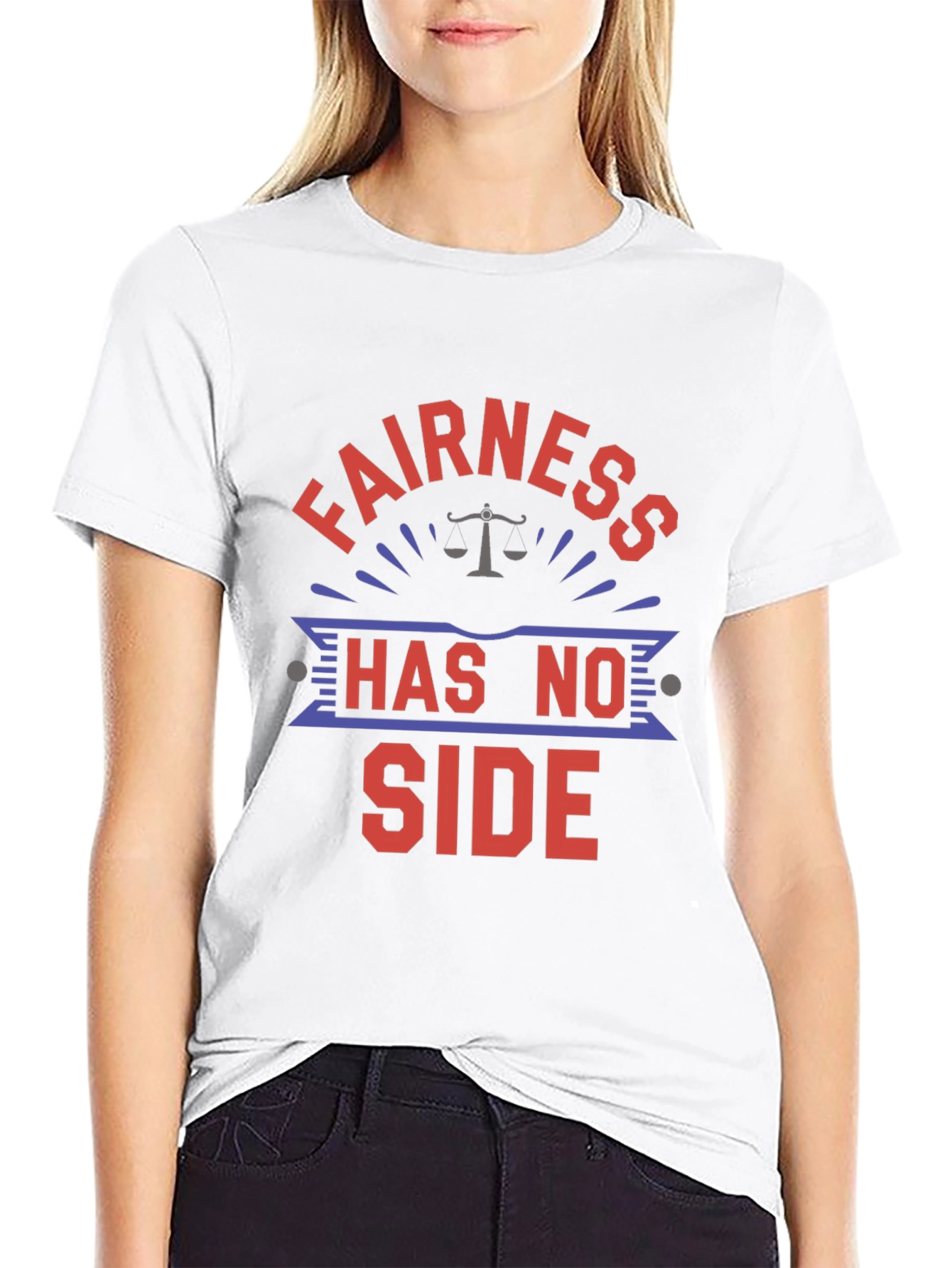 Fairness Has No Side T-Shirt - Justice Advocate Tee