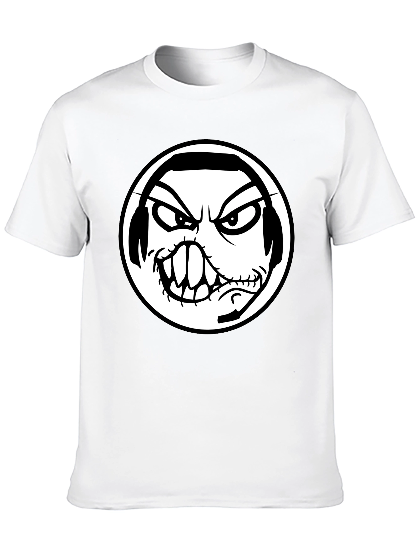 Graphic Tee: Black Shirt with Angry Gamer Design