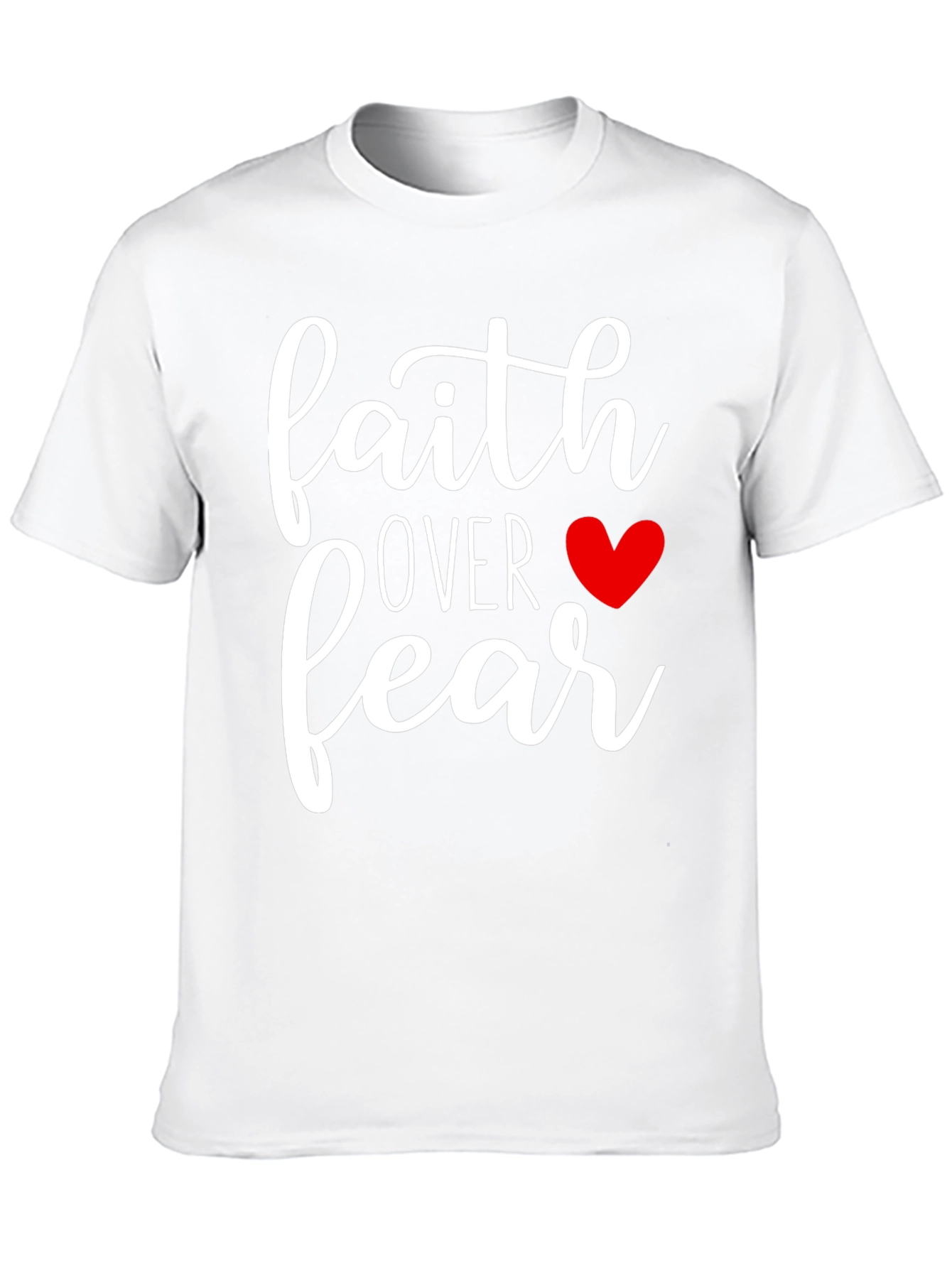 Faith Over Fear Graphic Tee - Black