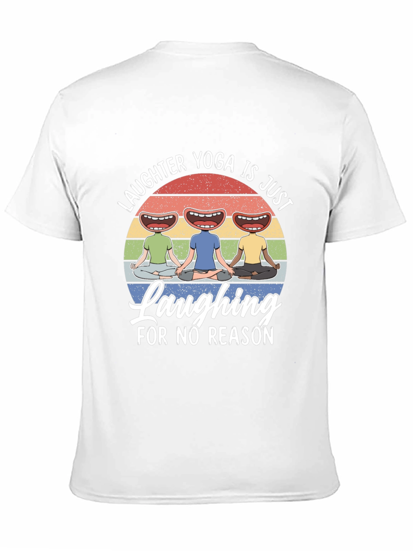 Laughter Yoga Black T-Shirt