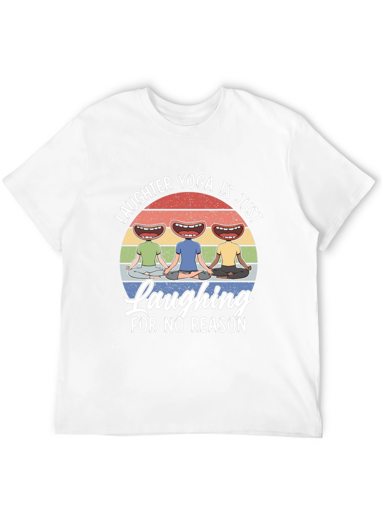 Laughter Yoga Black T-Shirt