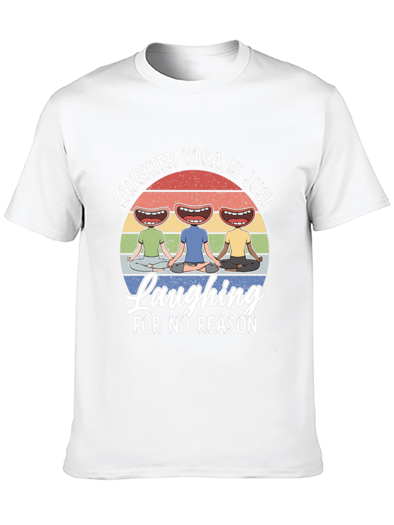 Laughter Yoga Black T-Shirt