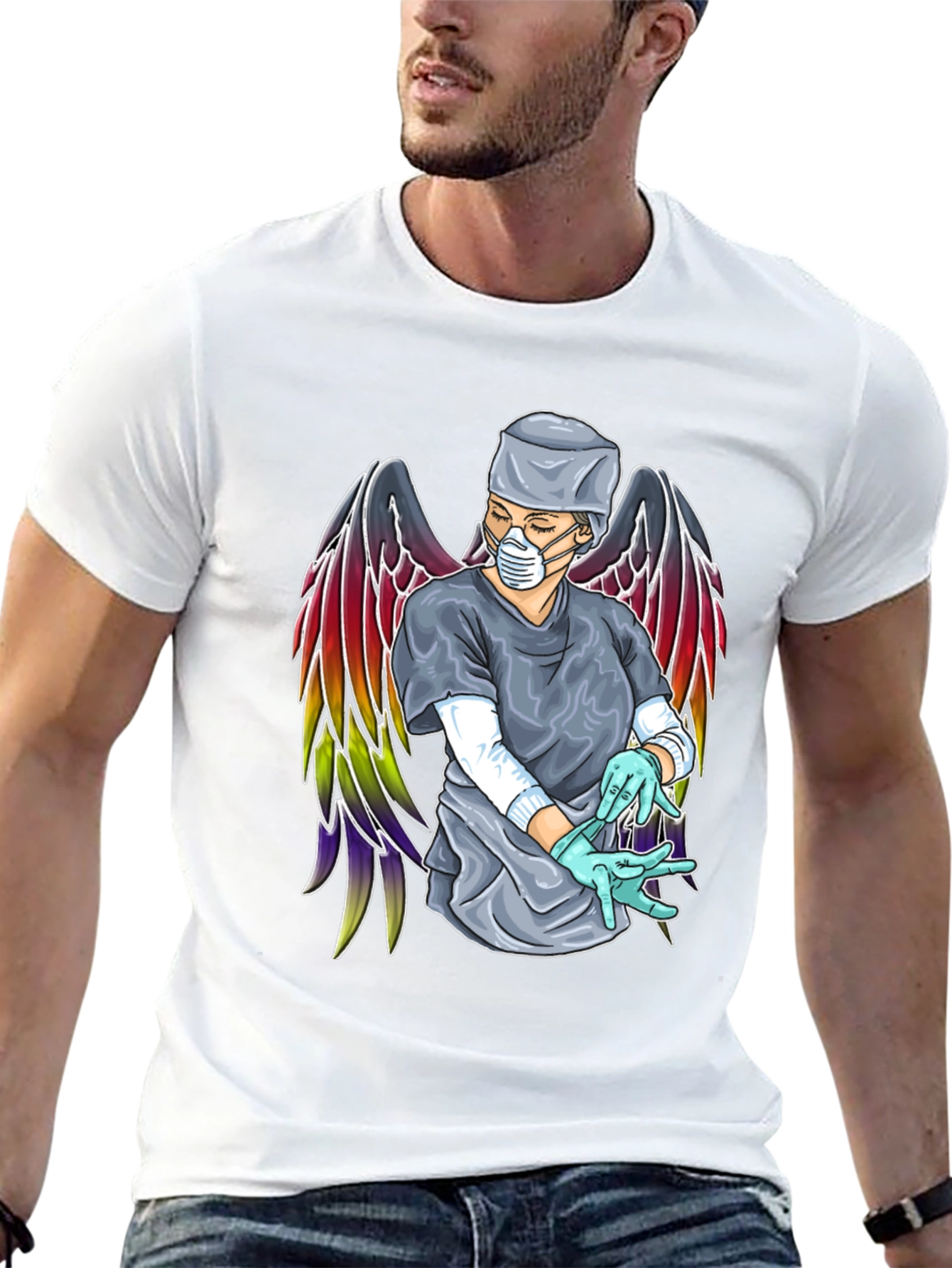 Angel Nurse T-Shirt: A Symbol of Heroism