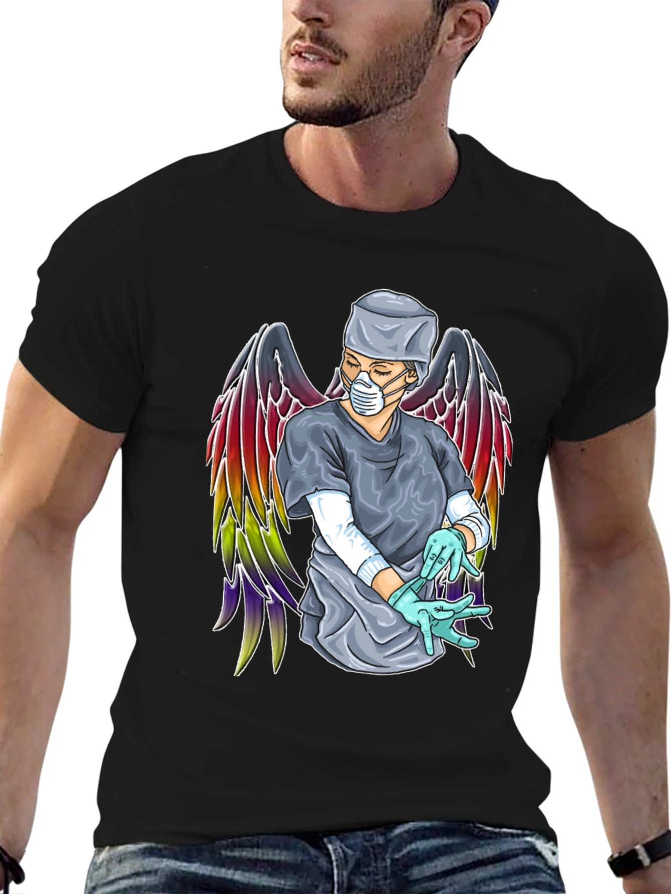 Angel Nurse T-Shirt: A Symbol of Heroism