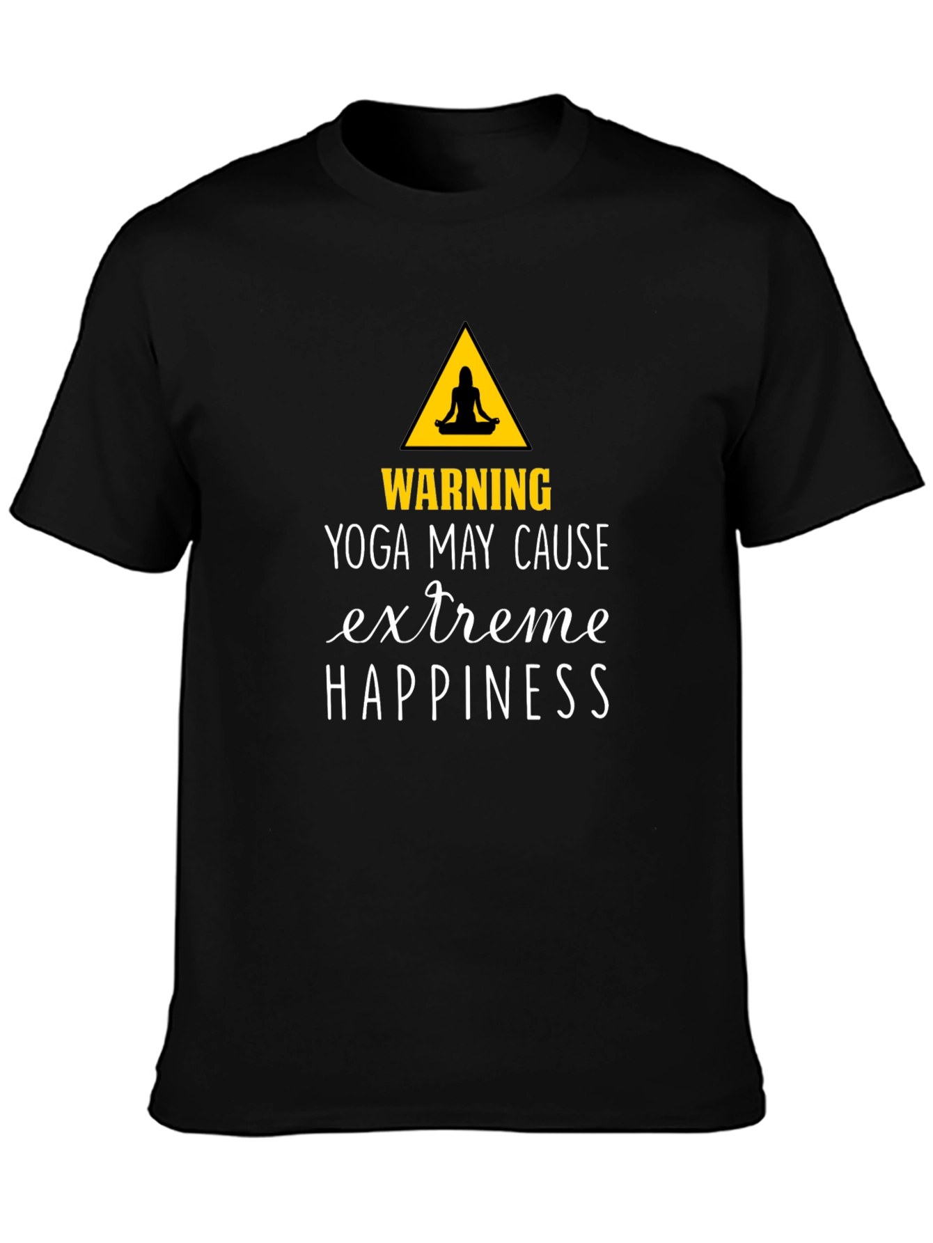 Yoga May Cause Extreme Happiness Graphic Tee