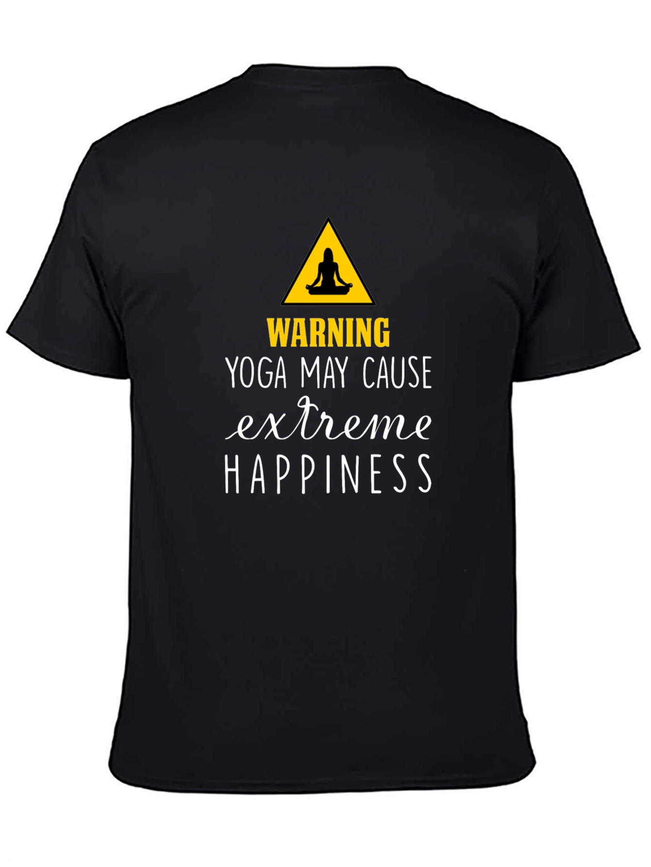 Yoga May Cause Extreme Happiness Graphic Tee