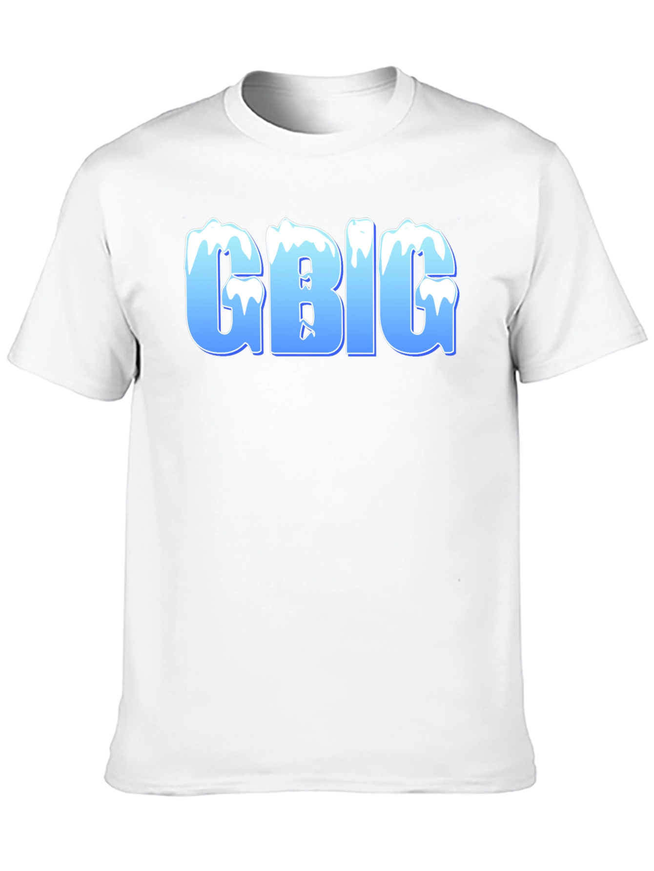 GBIG Ice Lettering Black T-Shirt