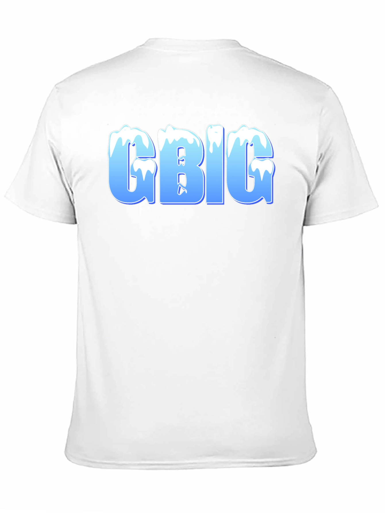 GBIG Ice Lettering Black T-Shirt