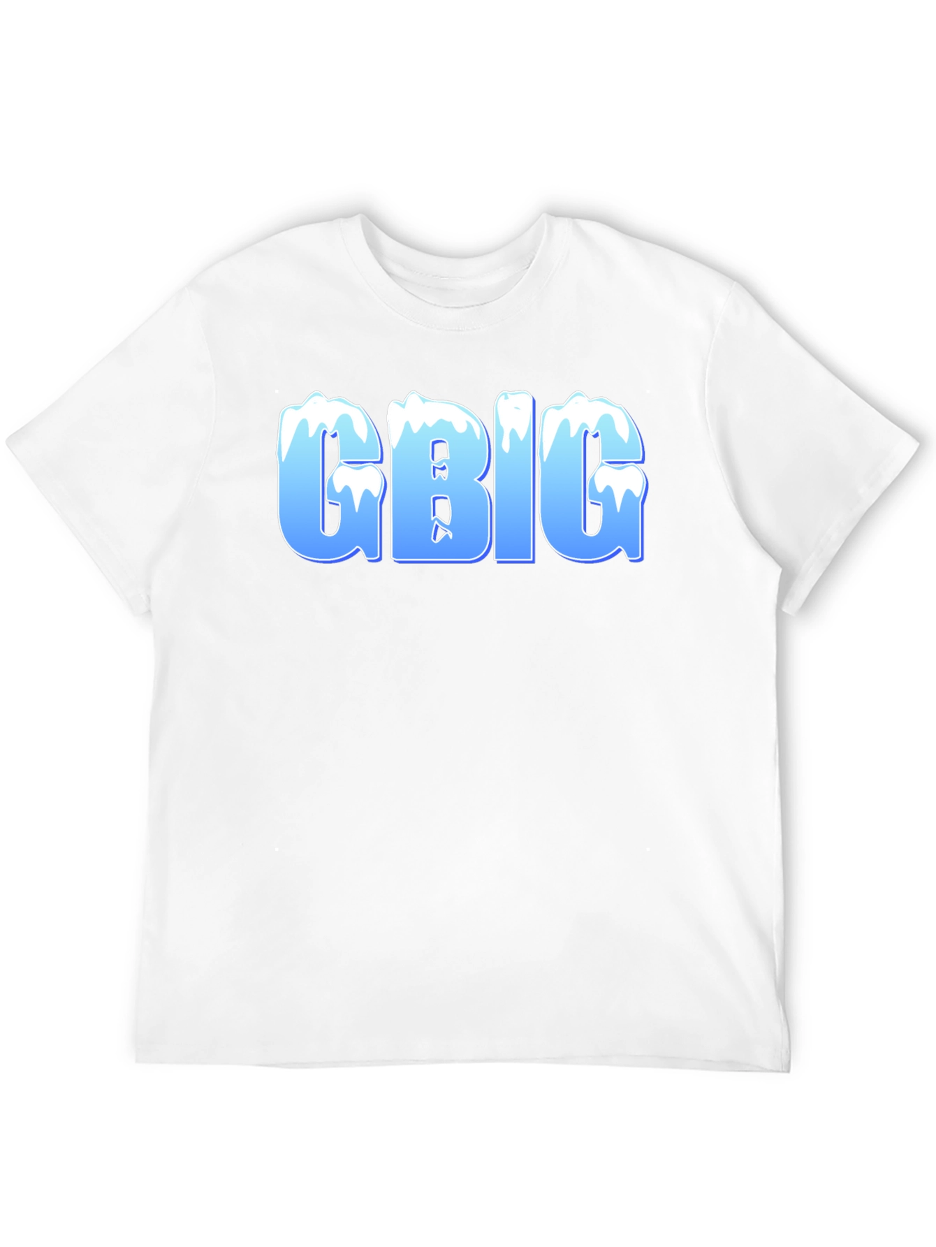 GBIG Ice Lettering Black T-Shirt