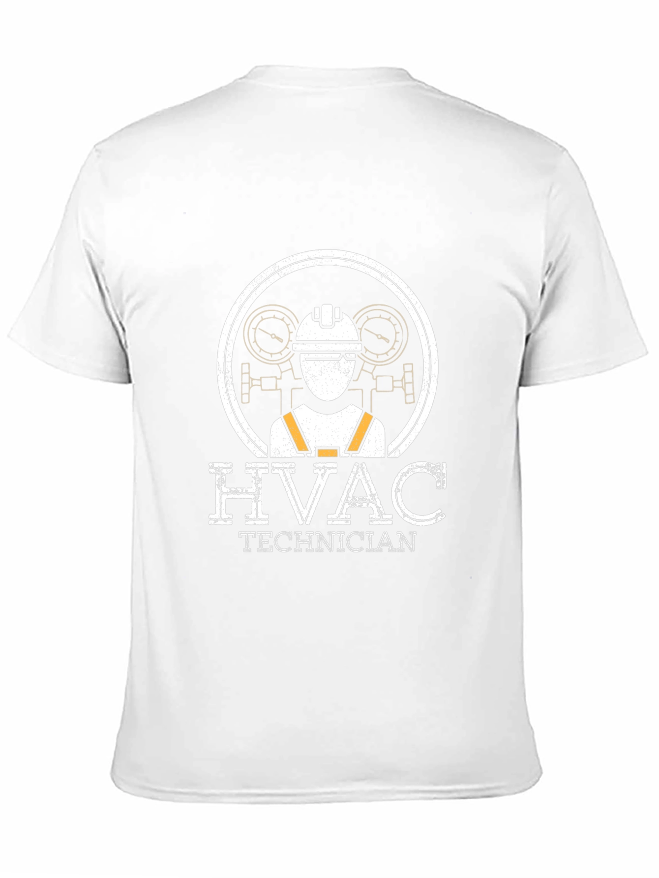 HVAC Technician Graphic T-Shirt - Black