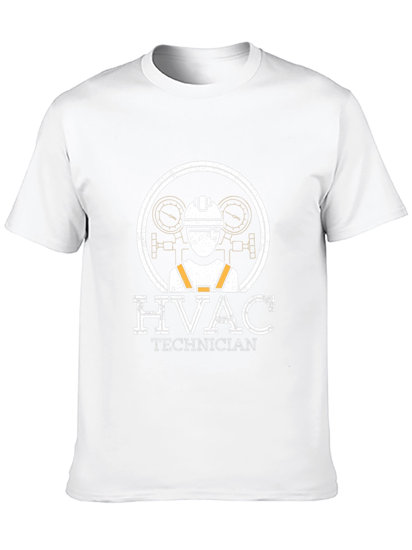 HVAC Technician Graphic T-Shirt - Black