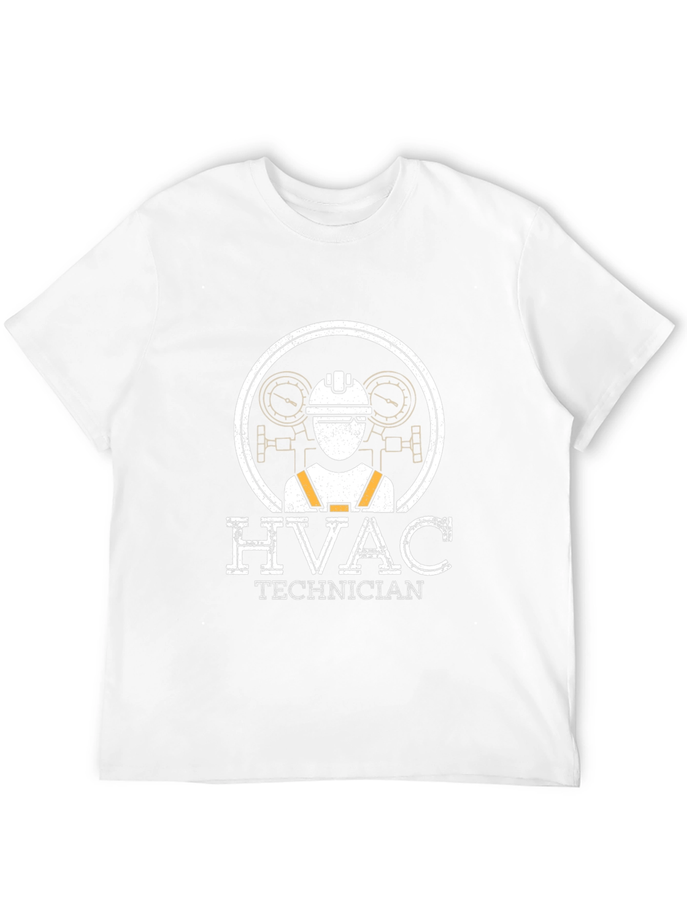 HVAC Technician Graphic T-Shirt - Black