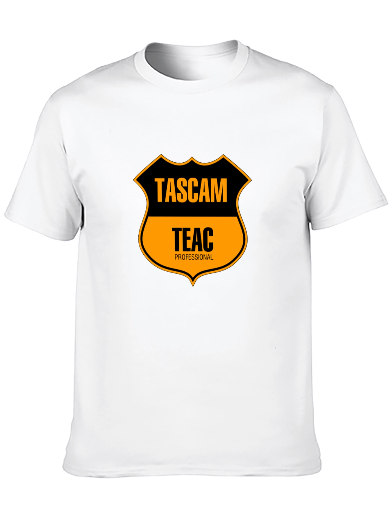 TASCAM TEAC Professional Black T-Shirt