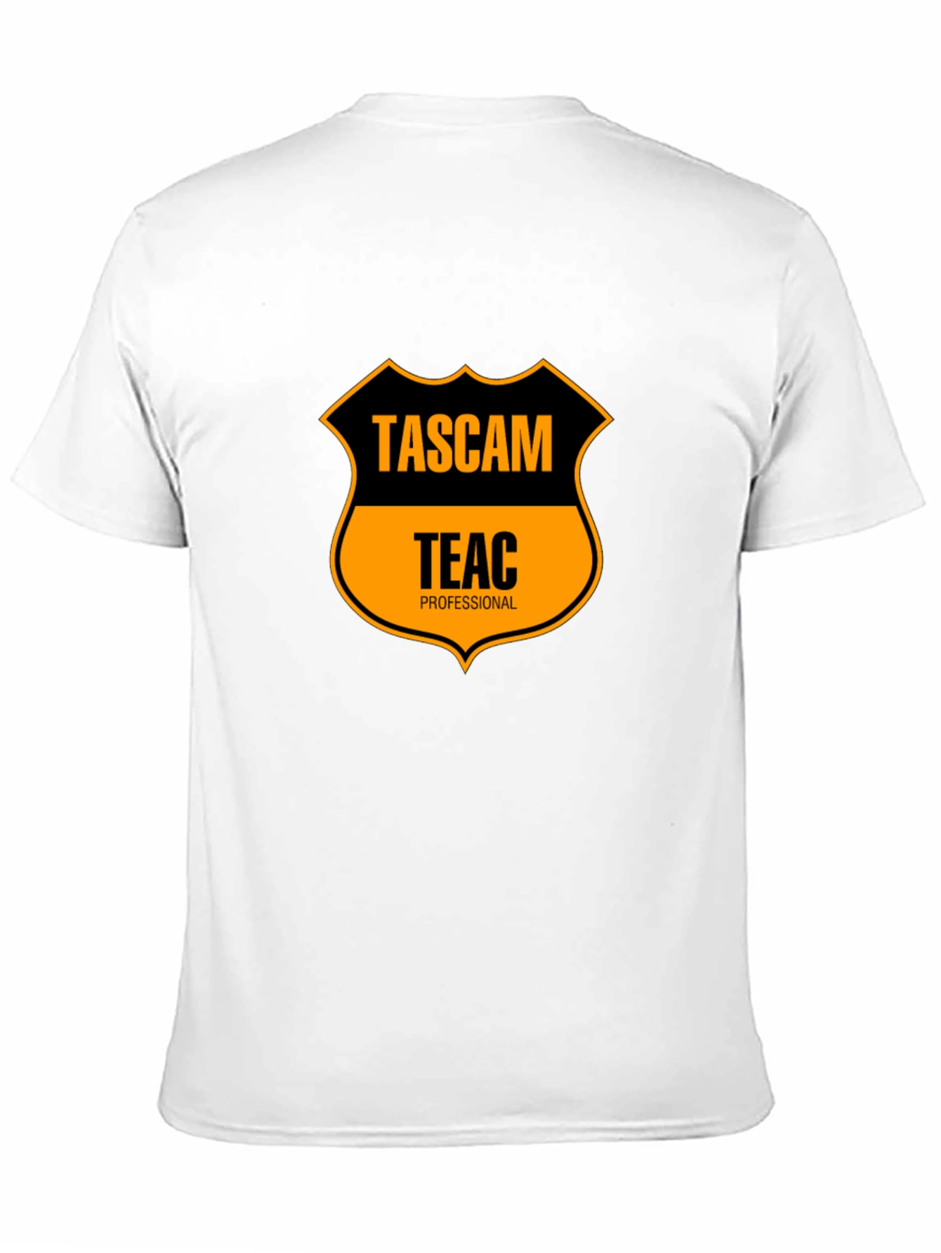TASCAM TEAC Professional Black T-Shirt