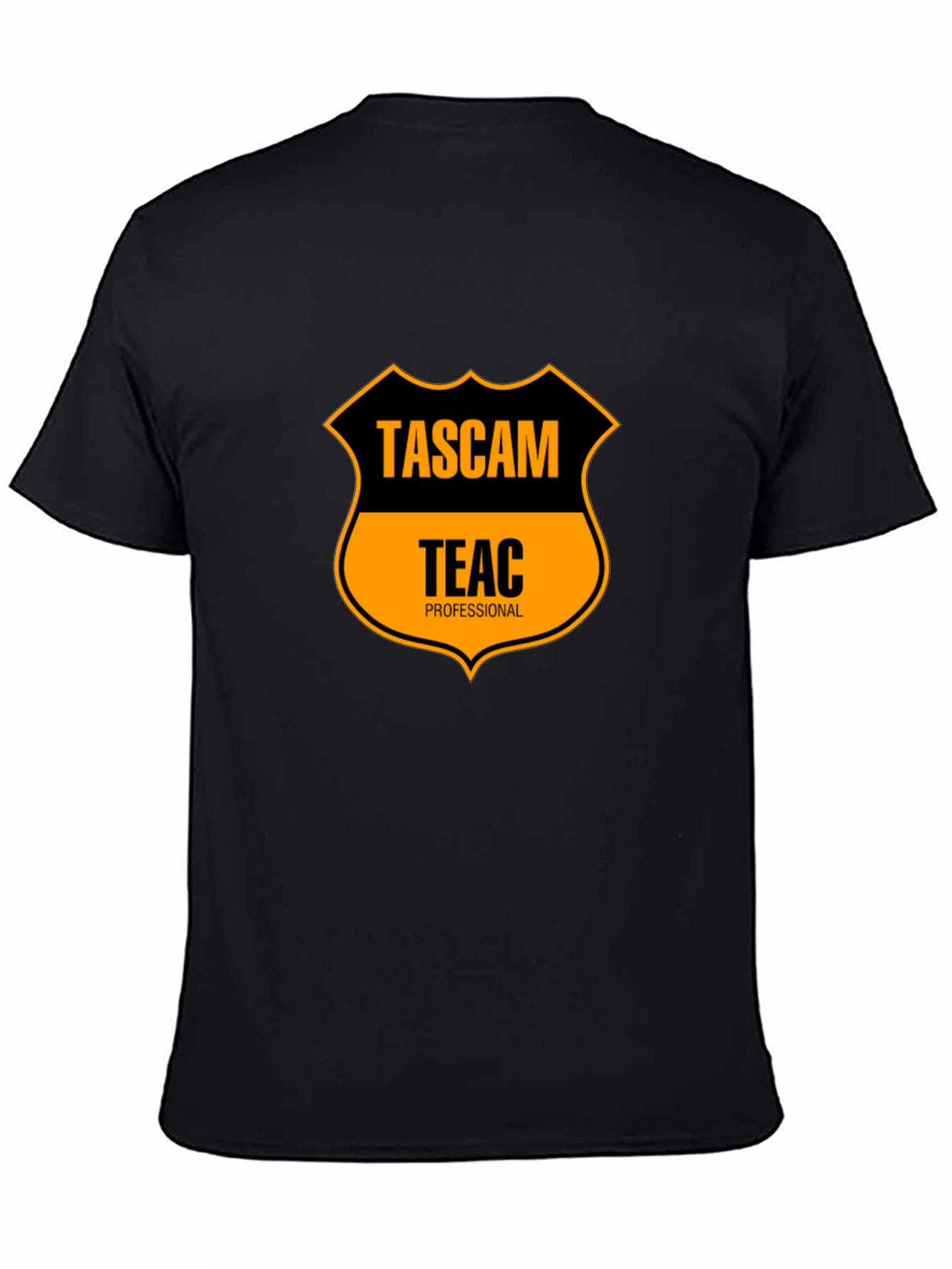 TASCAM TEAC Professional Black T-Shirt