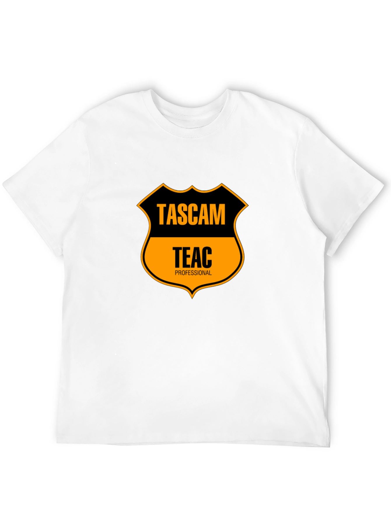 TASCAM TEAC Professional Black T-Shirt