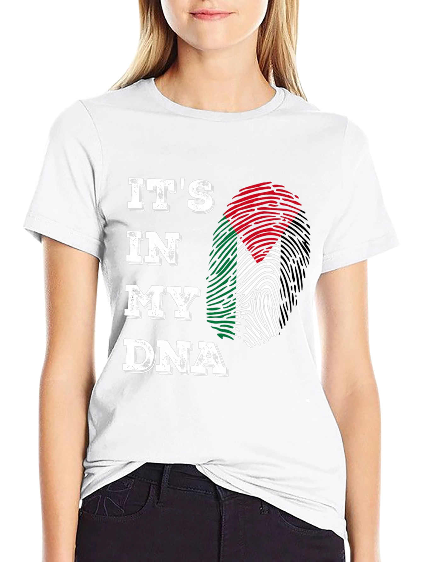 Its in My DNA Palestine Flag T-Shirt