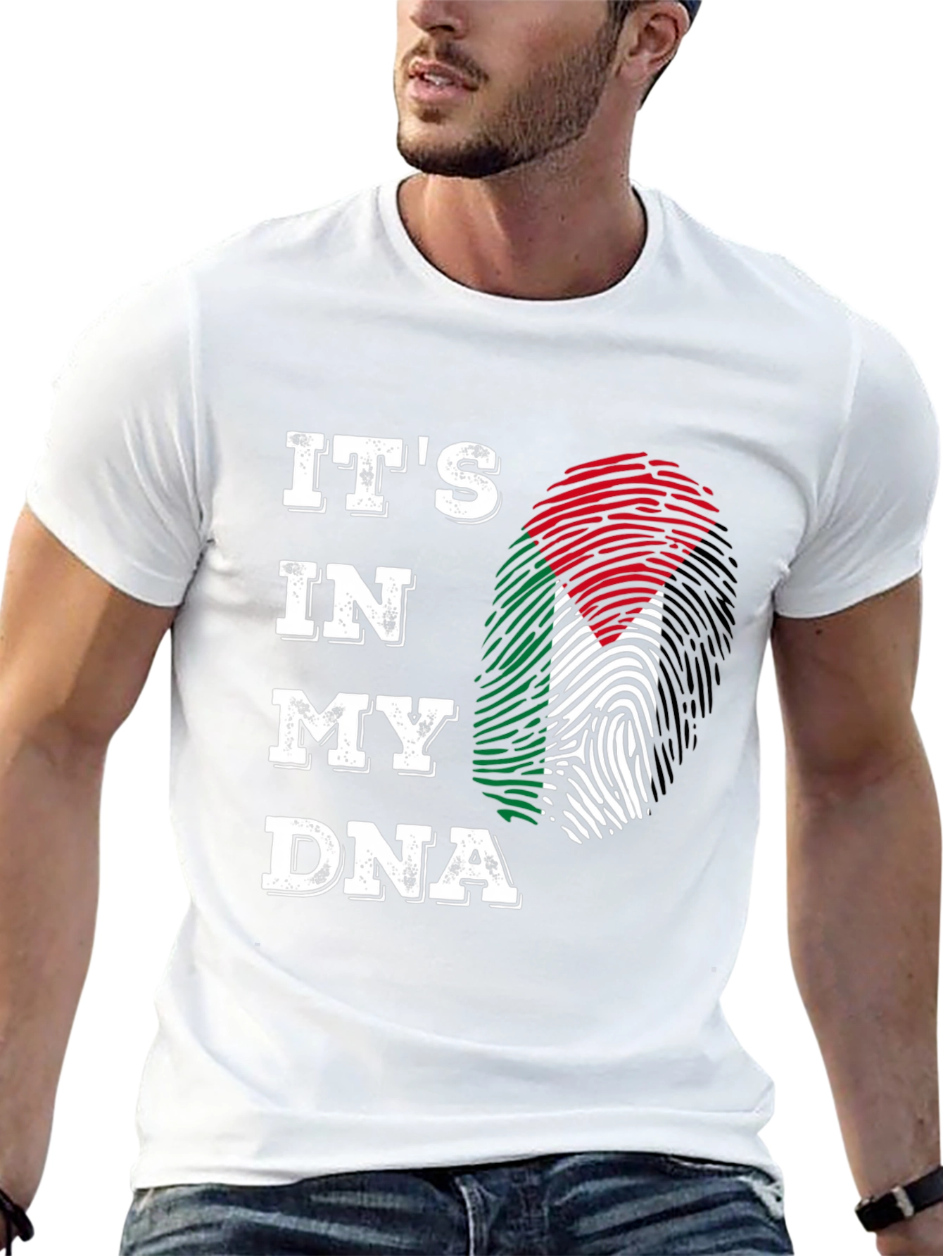 Its in My DNA Palestine Flag T-Shirt