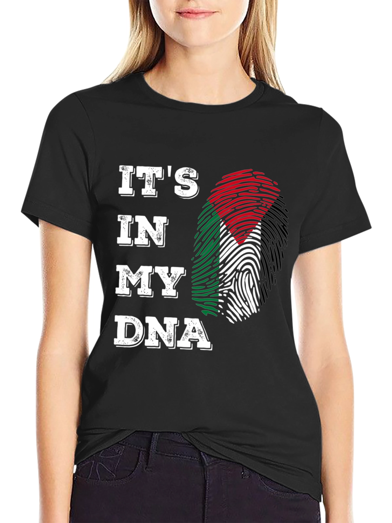 Its in My DNA Palestine Flag T-Shirt