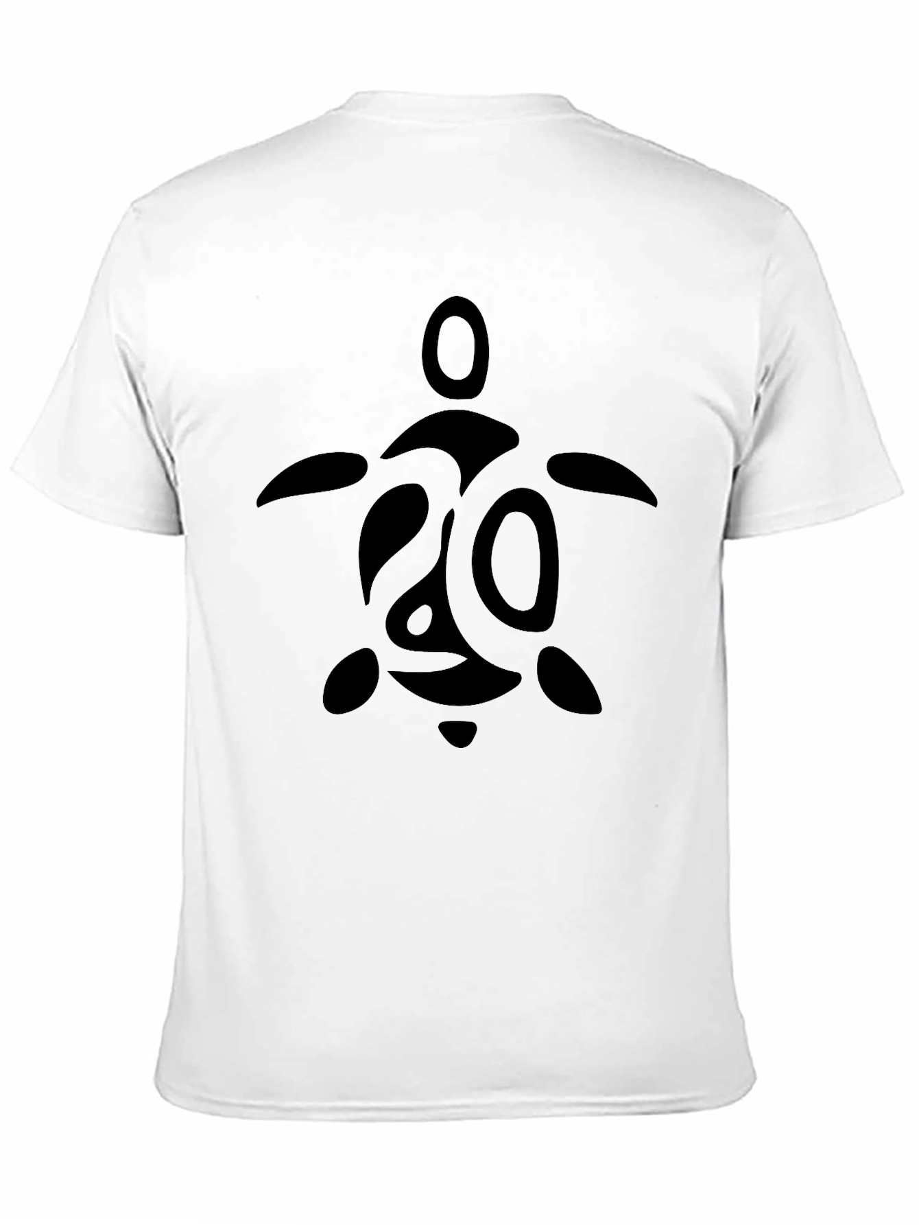 Turtle Graphic Mens Black T-Shirt