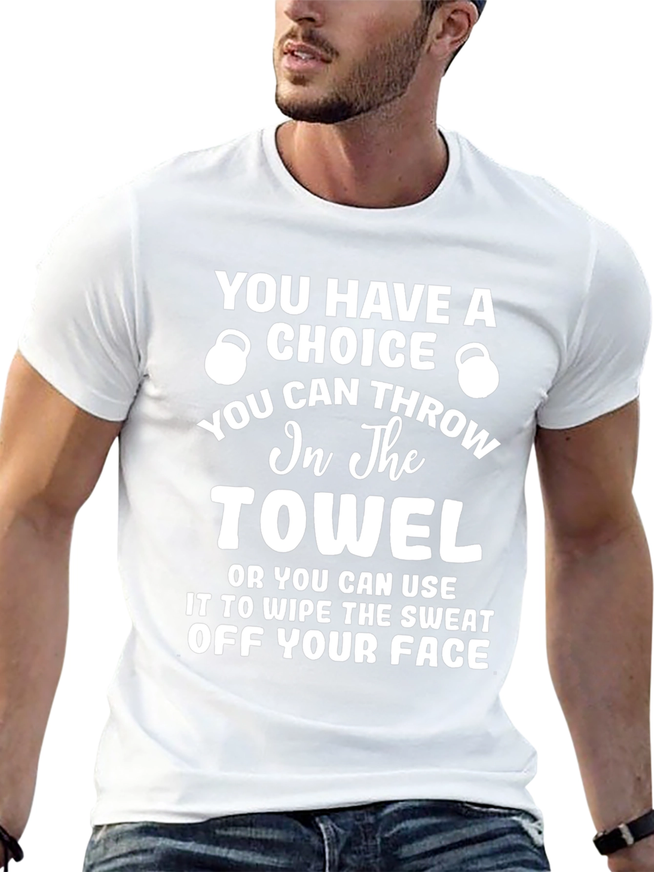Motivational Gym T-Shirt - Choice is Yours