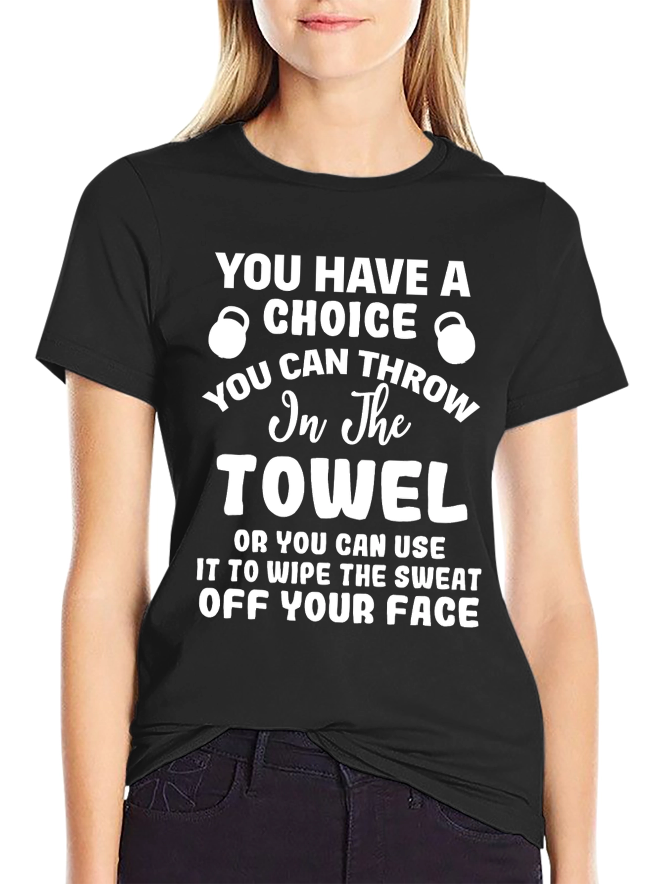 Motivational Gym T-Shirt - Choice is Yours