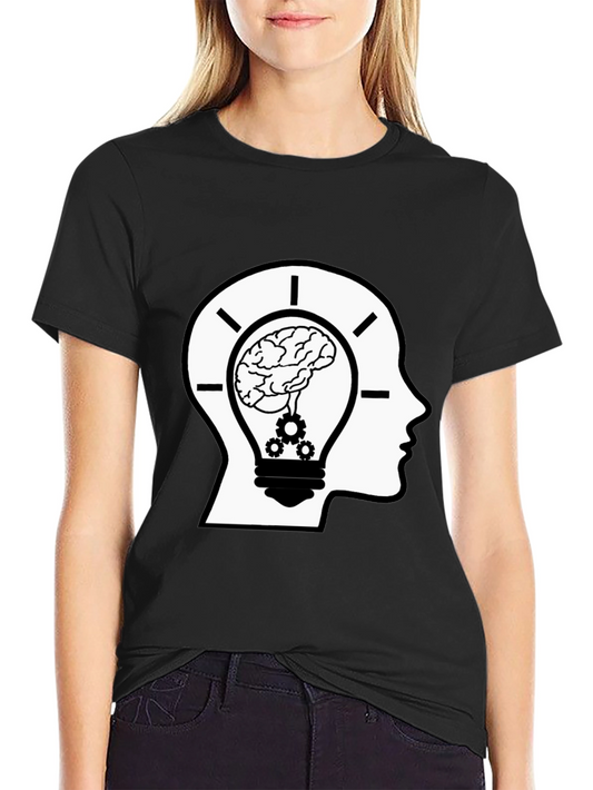 Brainy Idea Black T-Shirt