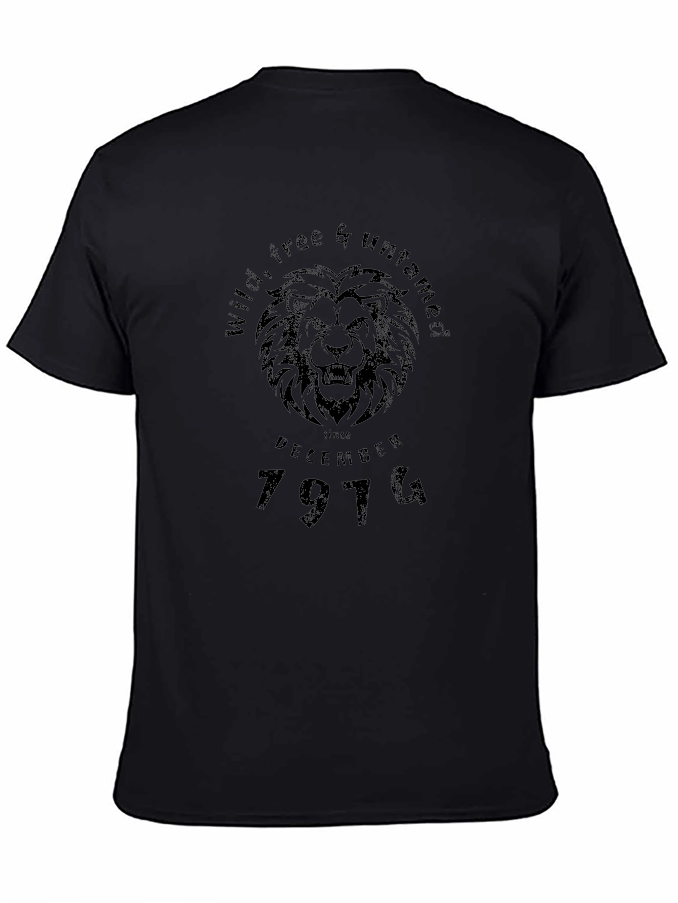 Wild Lion Graphic T-Shirt - December 1974