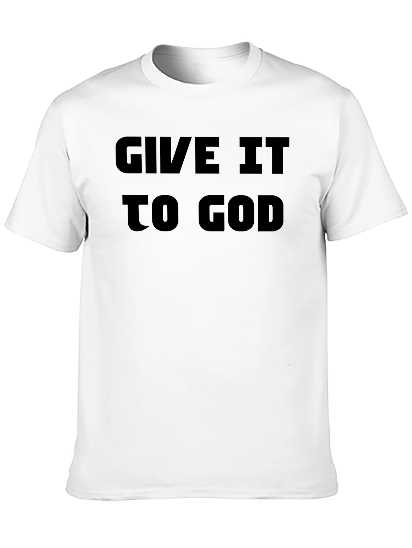 Give It To God Black Tee Shirt