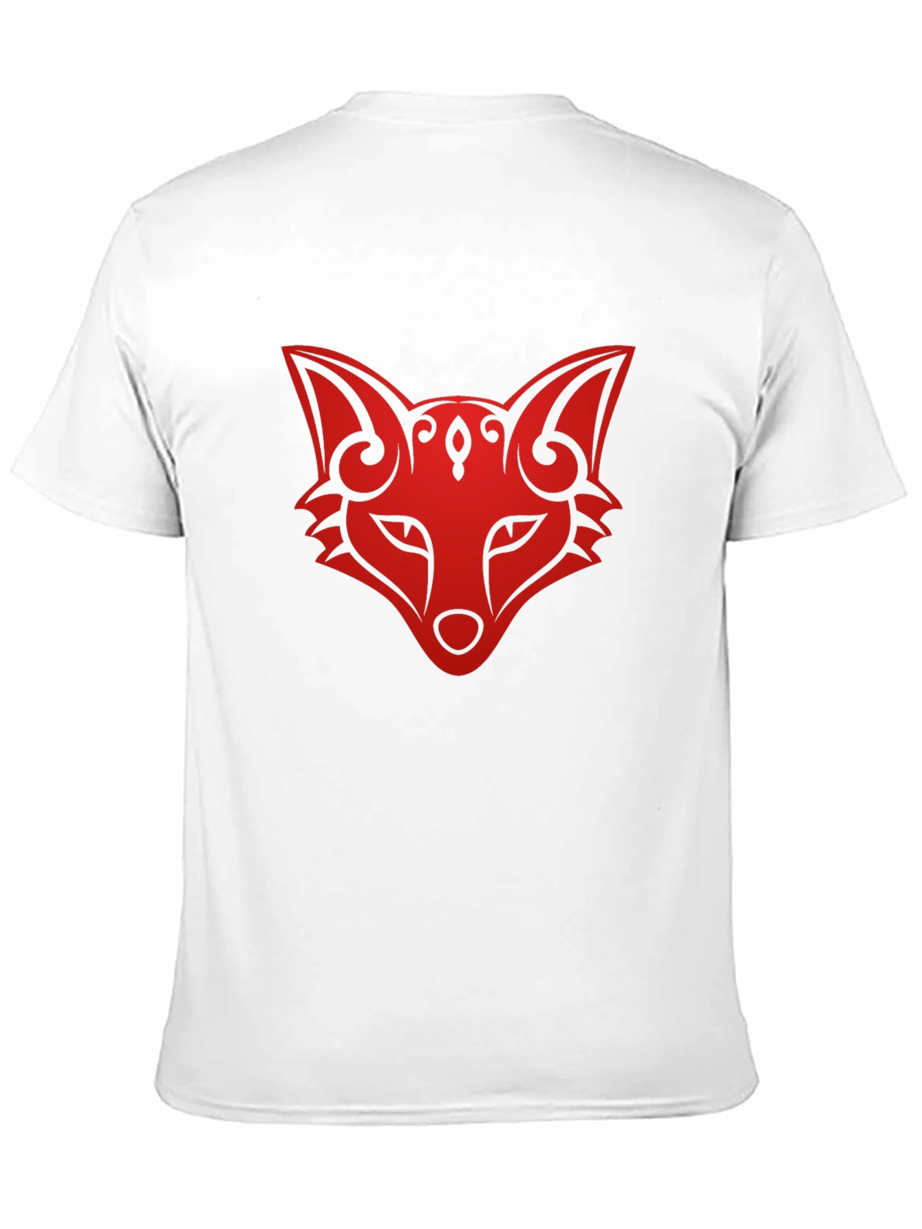 Fox Head Graphic Tee - Stylish Black T-Shirt