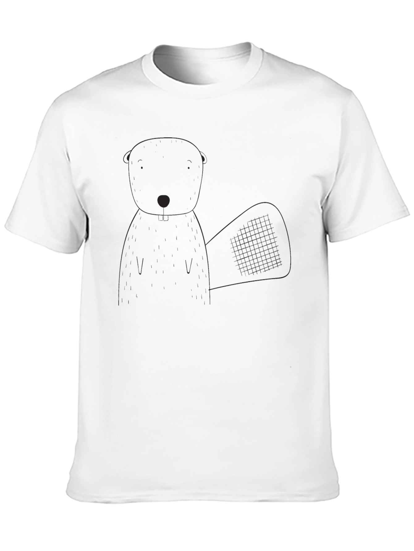Mens Black Short Sleeve Graphic T-Shirt