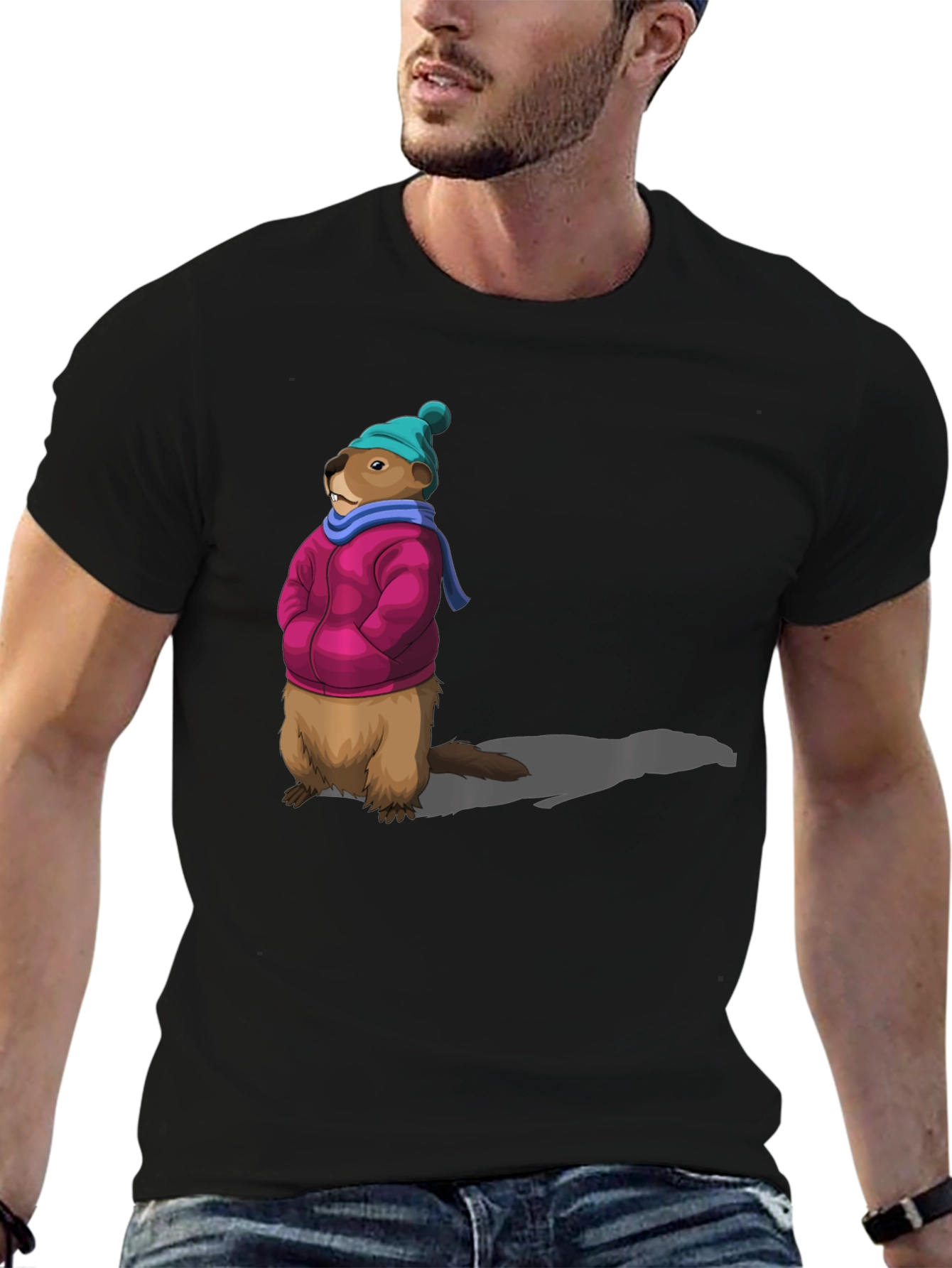 Groundhog Day T-Shirt - Winter Animal Tee