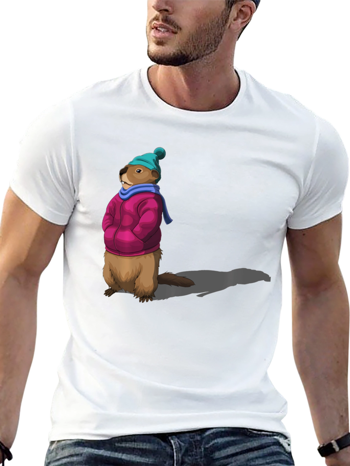 Groundhog Day T-Shirt - Winter Animal Tee