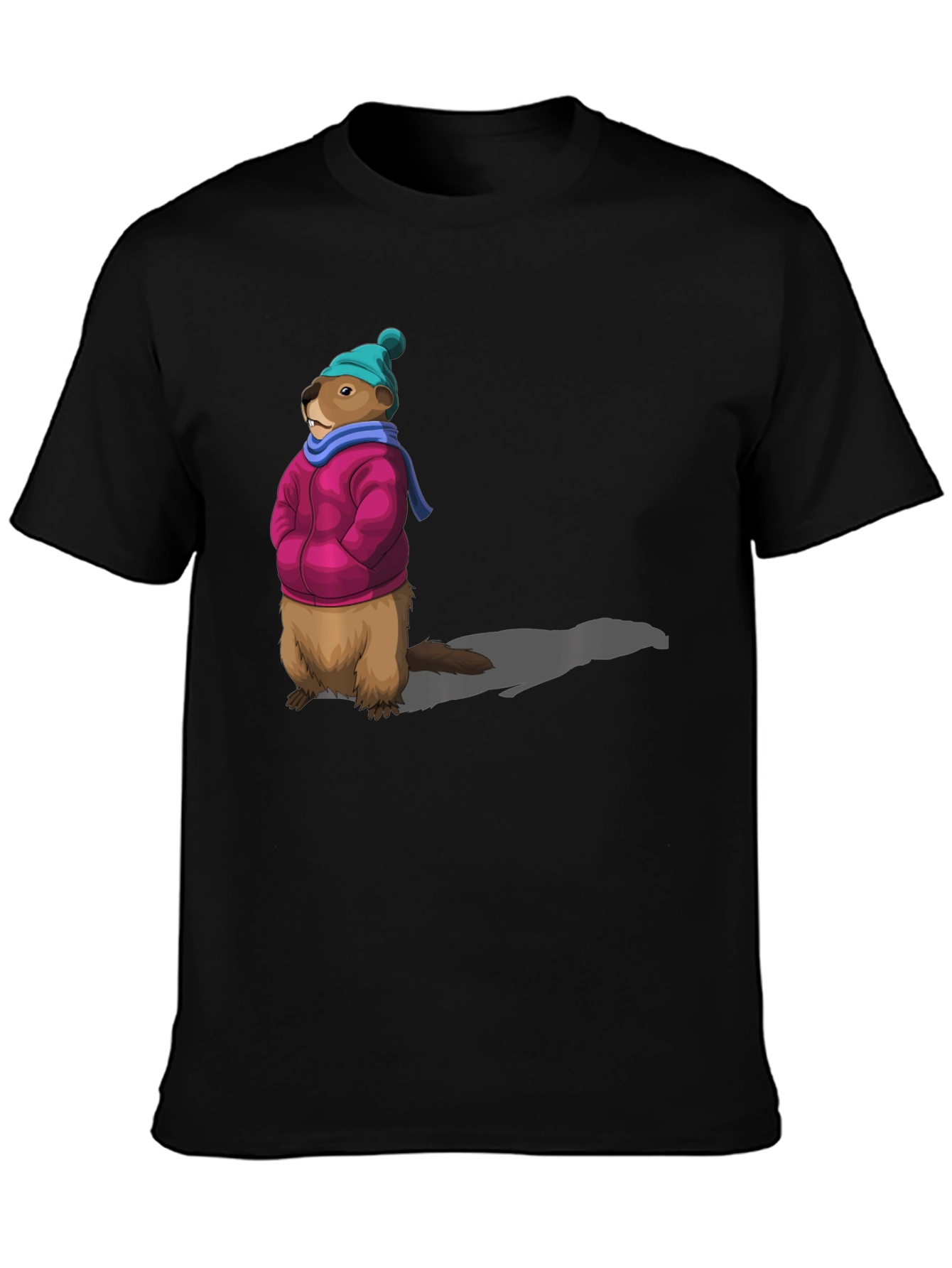 Groundhog Day T-Shirt - Winter Animal Tee