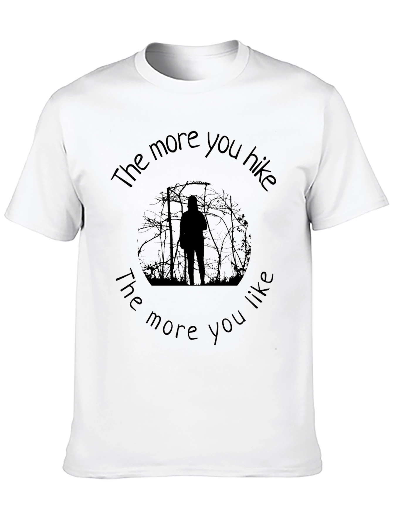 Hiker Silhouette Graphic Tee