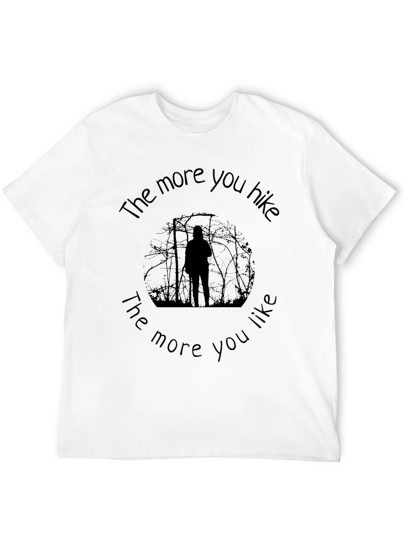 Hiker Silhouette Graphic Tee