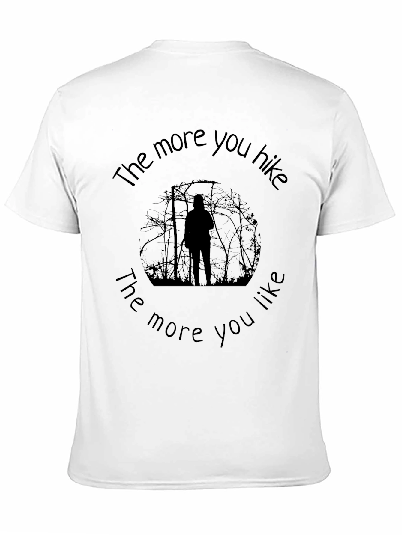 Hiker Silhouette Graphic Tee