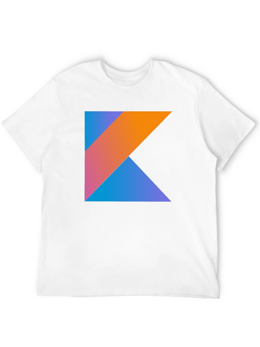 Kotlin Logo Black T-Shirt - Coding Geek Apparel