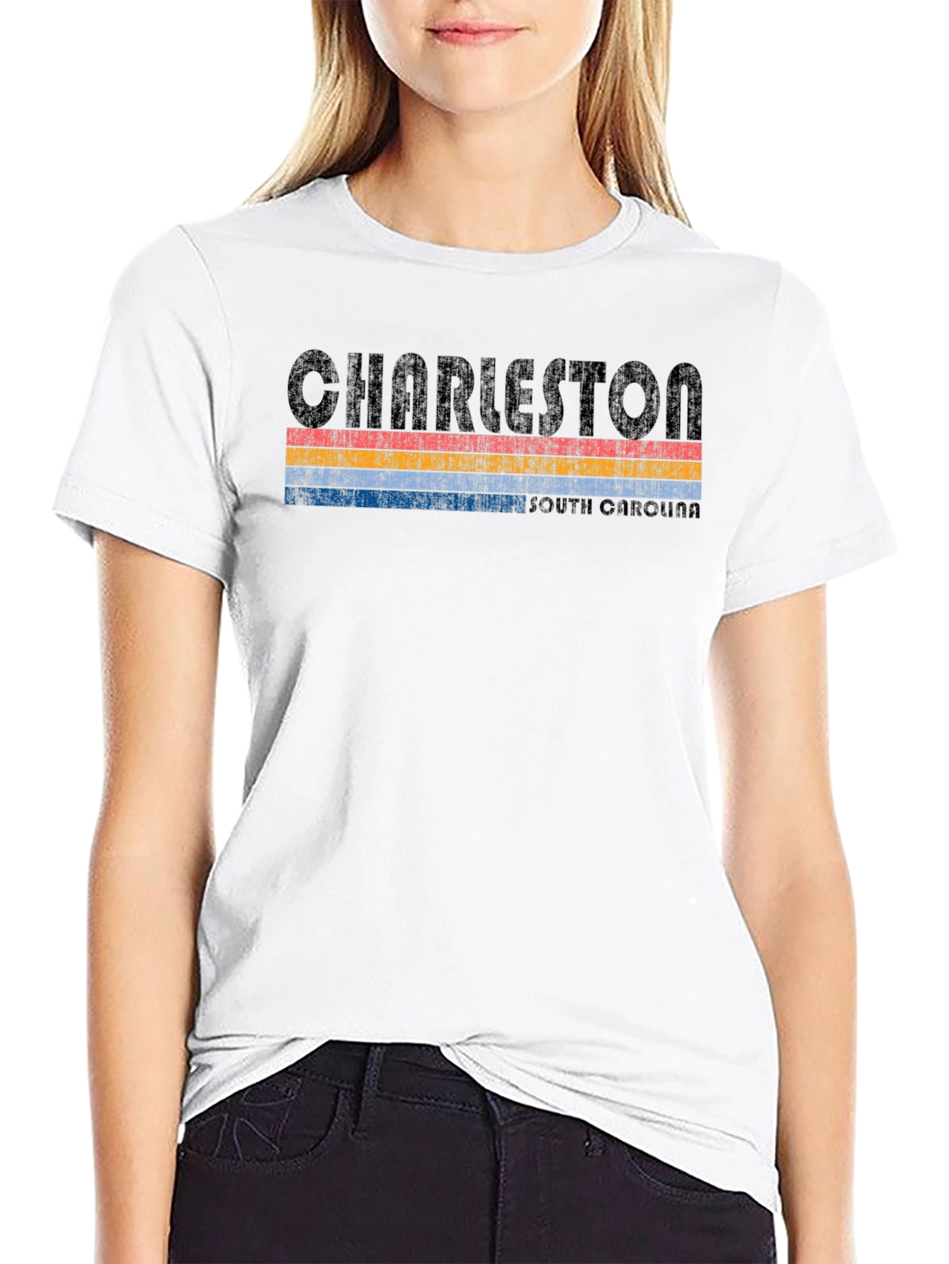 Charleston South Carolina Retro T-Shirt