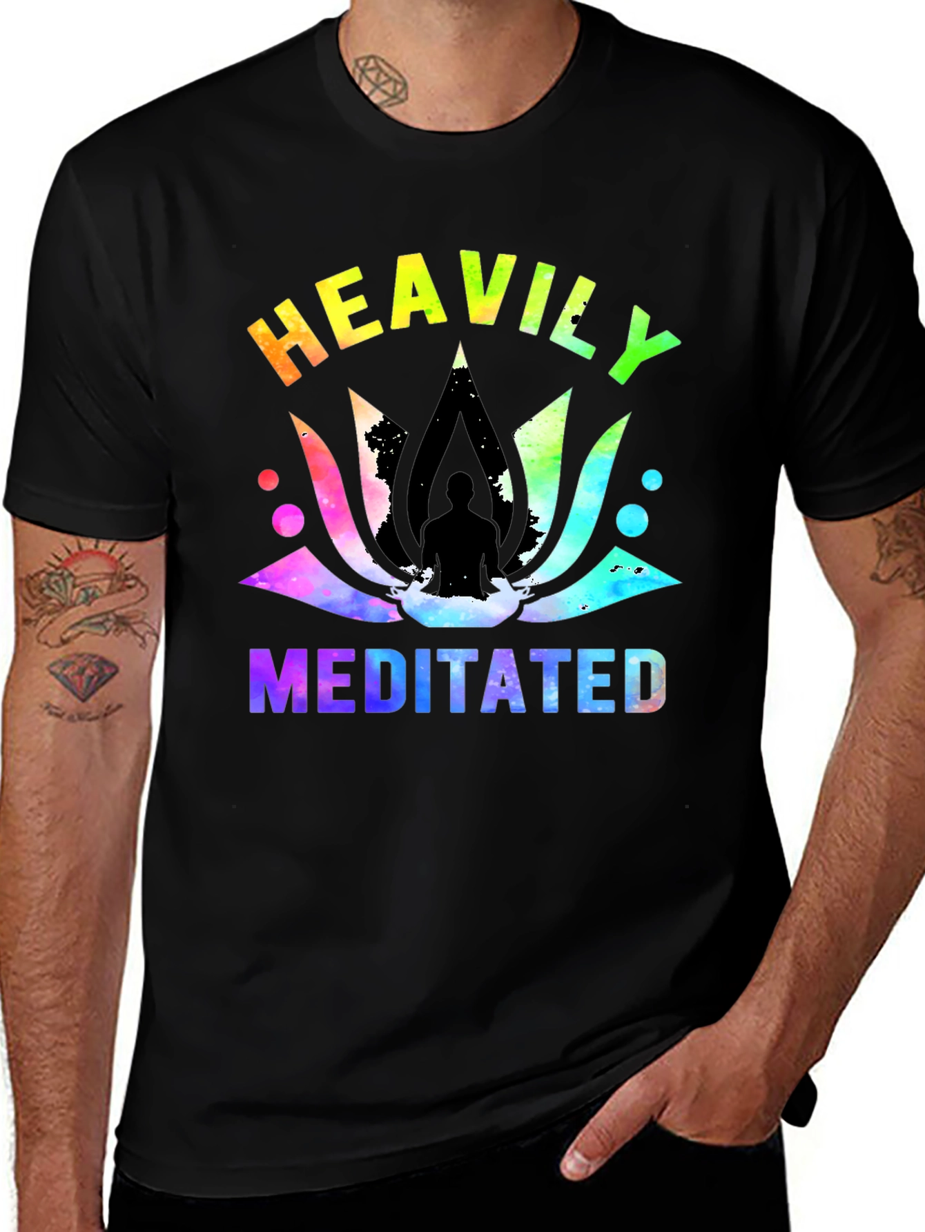 Heavily Meditated Graphic T-Shirt