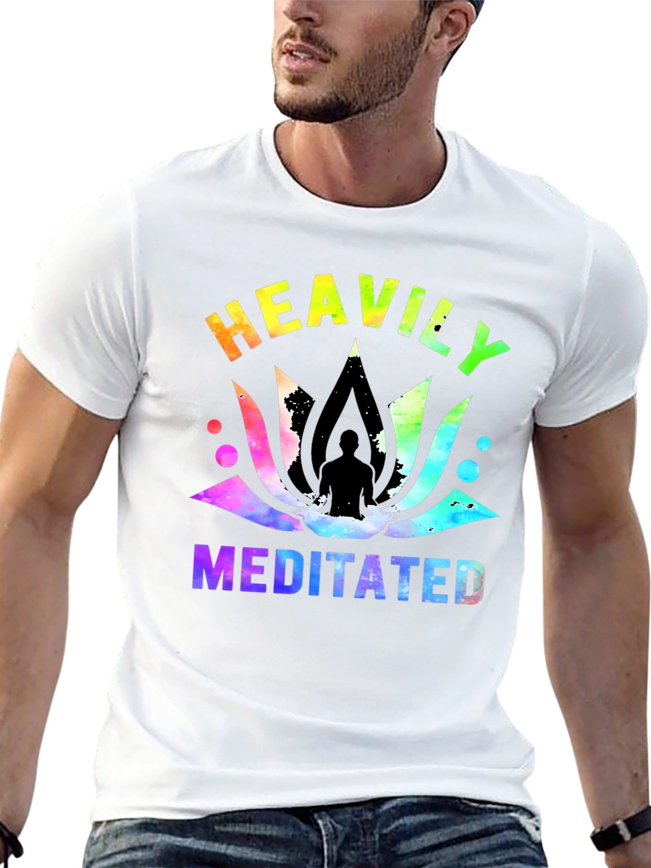 Heavily Meditated Graphic T-Shirt