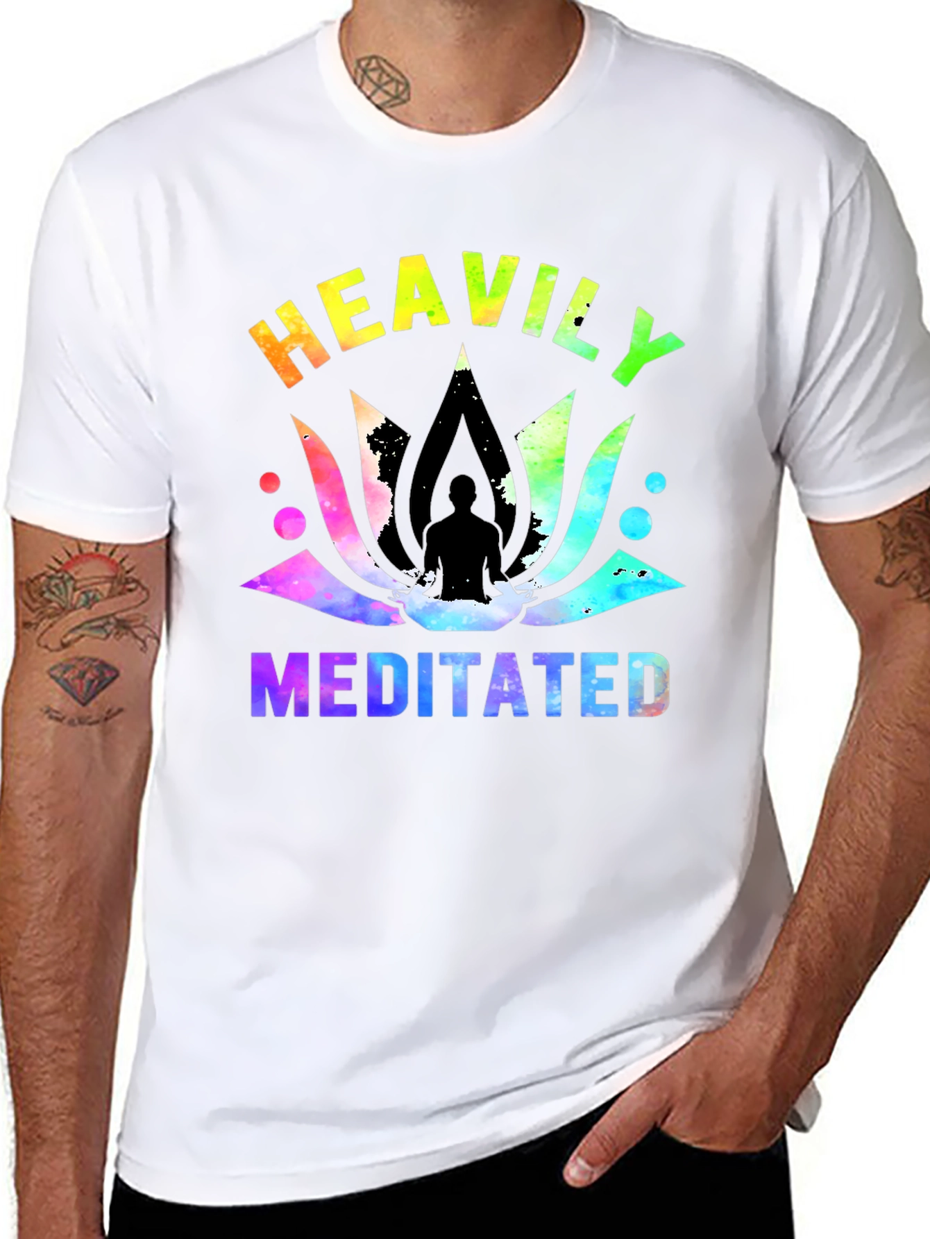 Heavily Meditated Graphic T-Shirt