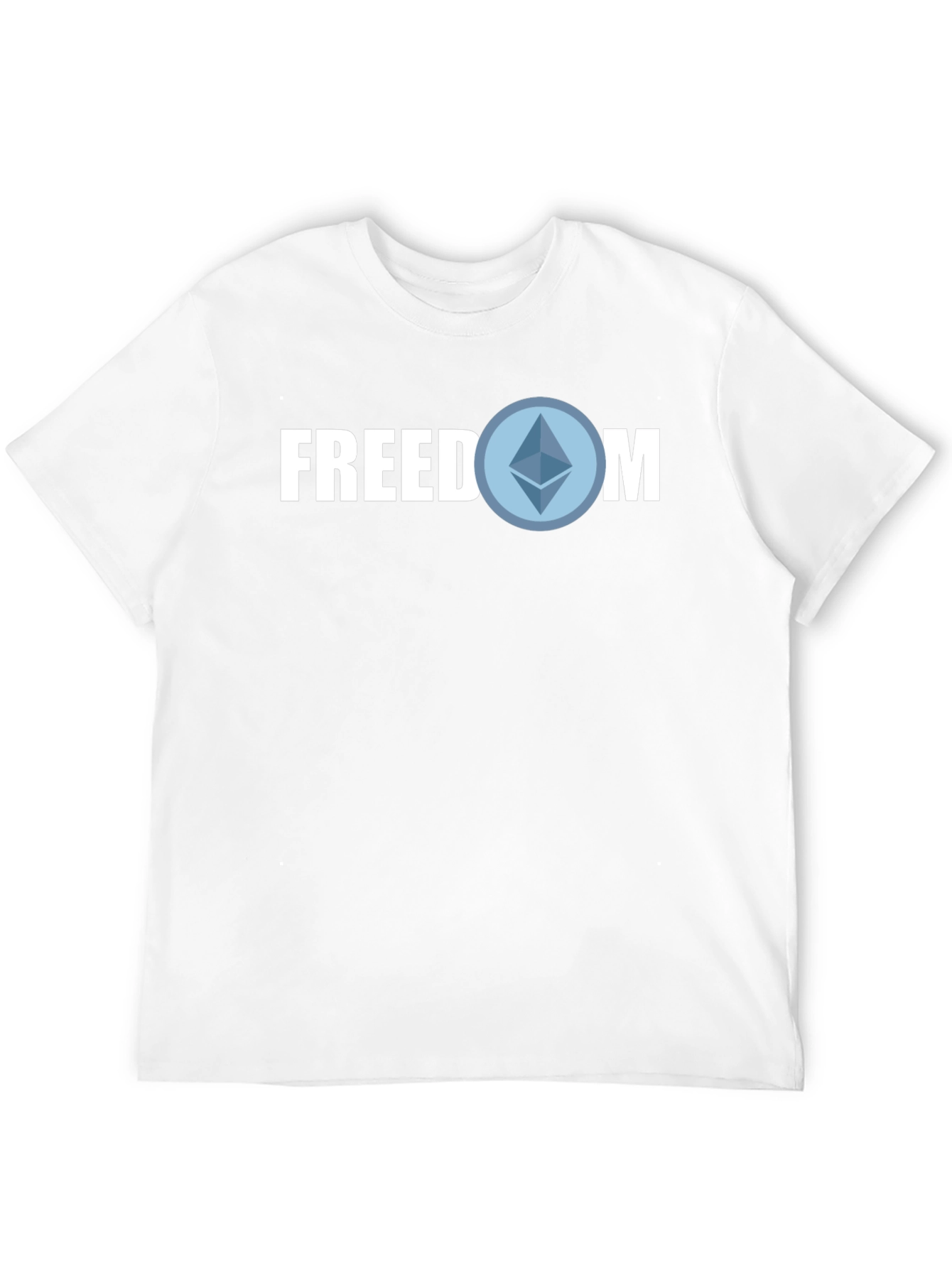 Freedom Crypto T-Shirt - Blockchain Style