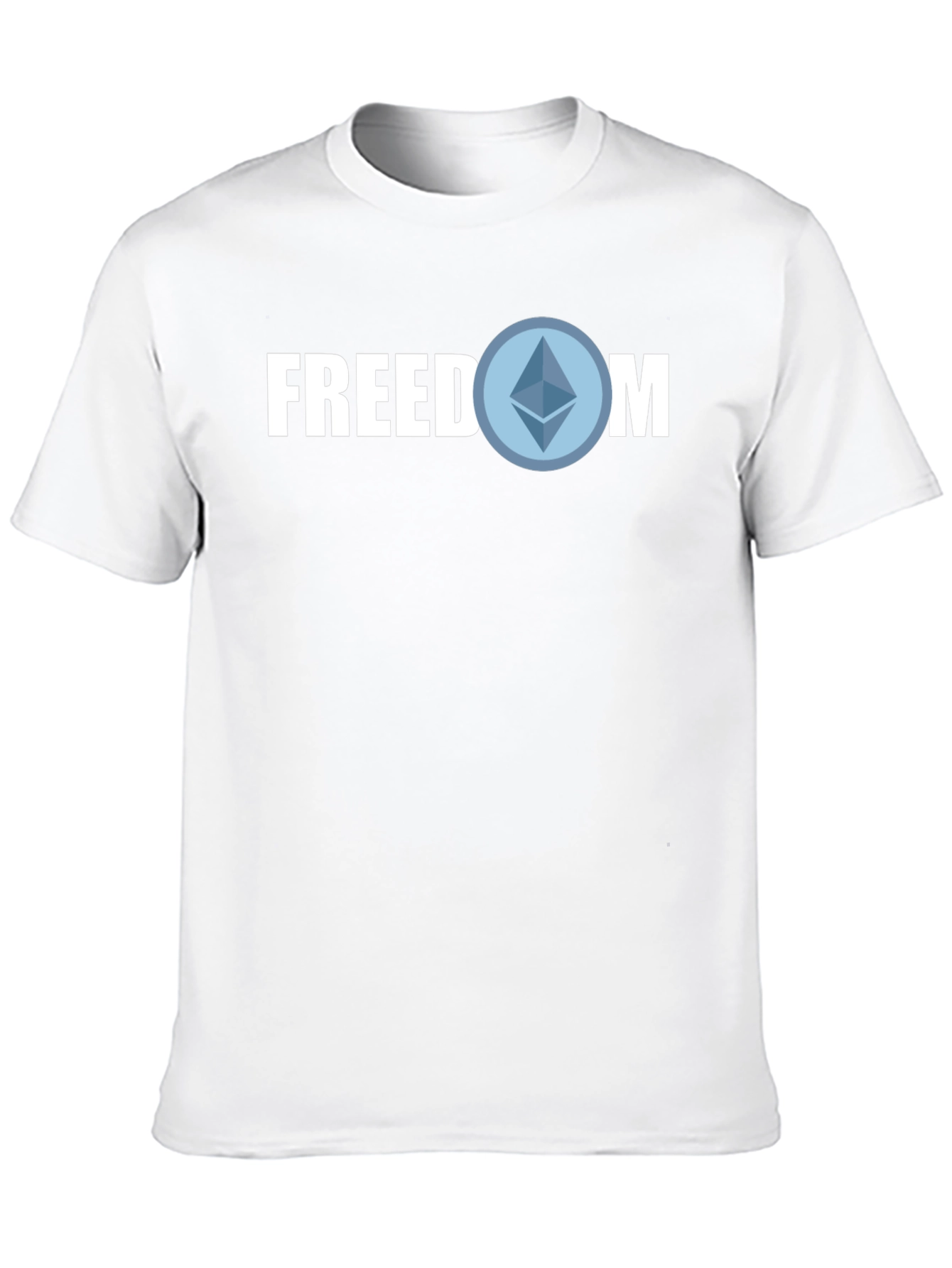 Freedom Crypto T-Shirt - Blockchain Style