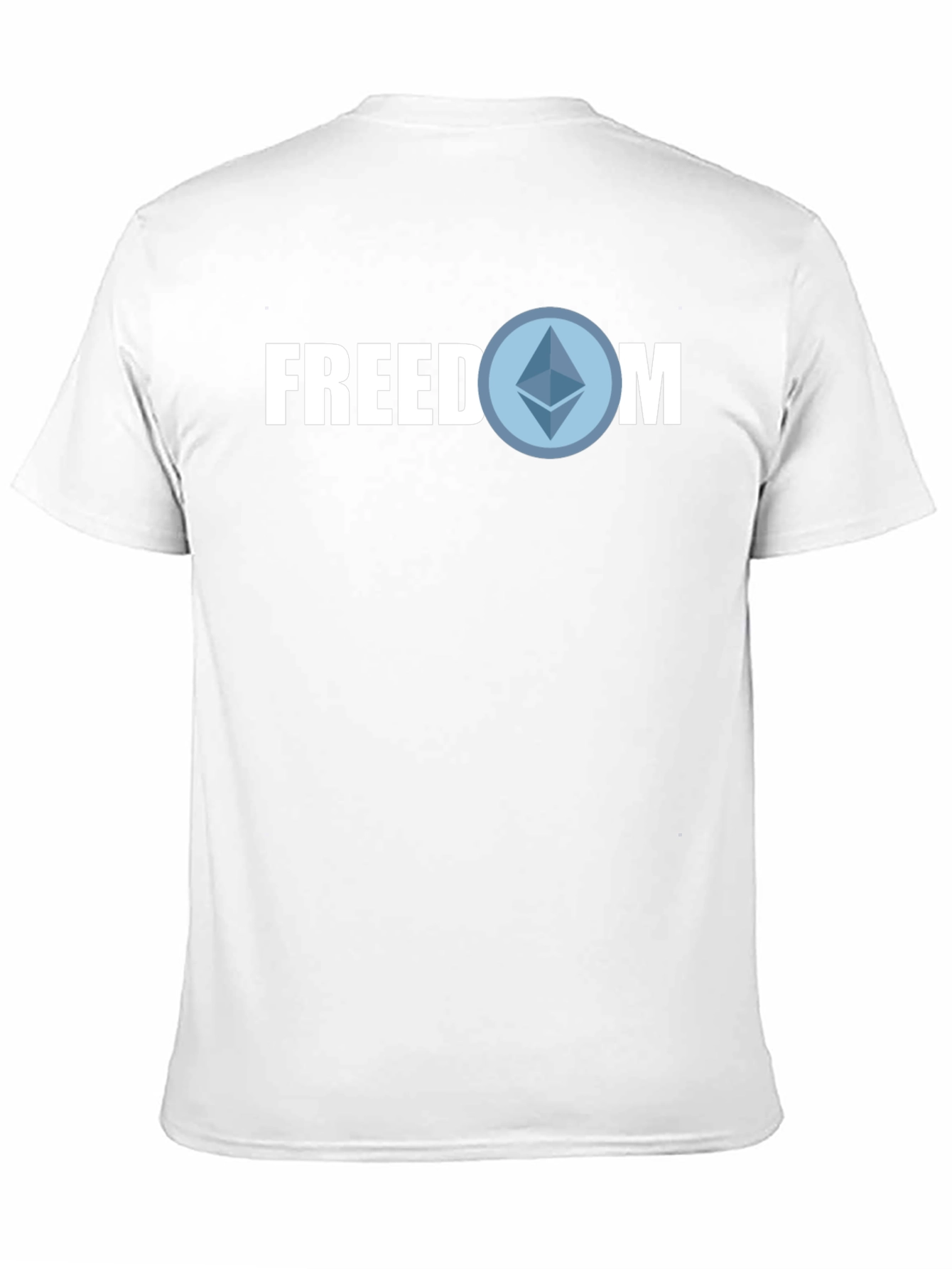 Freedom Crypto T-Shirt - Blockchain Style