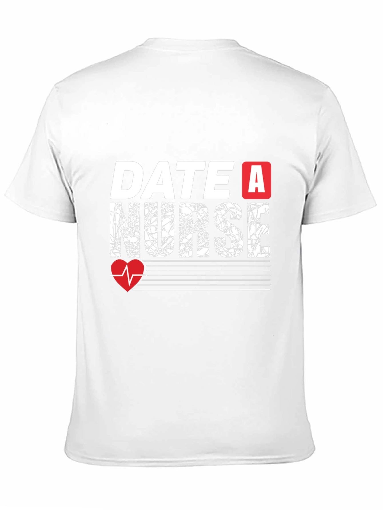 Date A Nurse Graphic T-Shirt - Black Cotton Tee